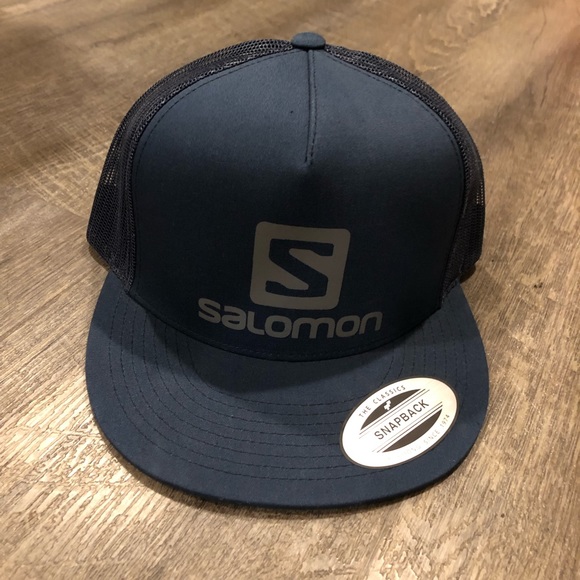 salomon snapback trucker hat